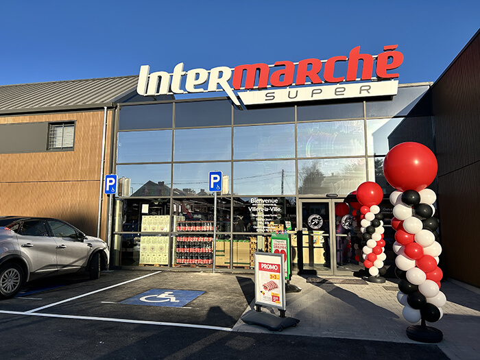 Réouverture de l’Intermarché de Villers-la-Ville après agrandissement